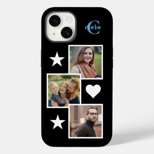 Customizable Photo Grid Simple Design Case_Mate iPhone 14 Case