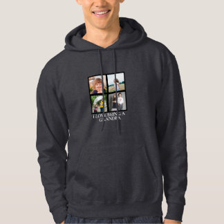 Customizable Photo Grid Simple Design Hoodie