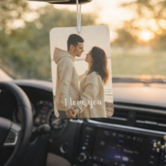 Customizable Photo 'I Love You' Valentine's Day Air Freshener