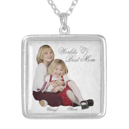 Customizable Photo Keepsake Mothers Day Necklace