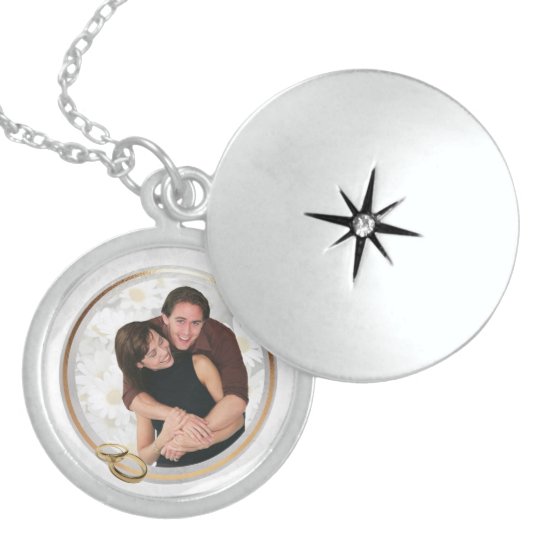 Customizable Photo Keepsake Wedding Locket