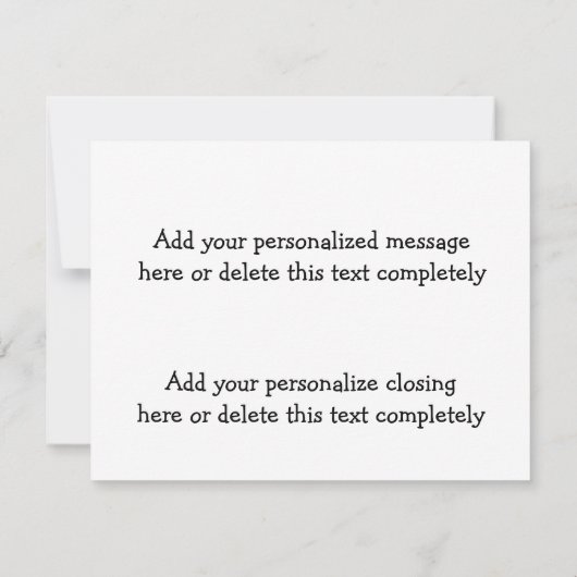 Customizable Photo "Mock" Puzzle Card-63 pieces (Back)