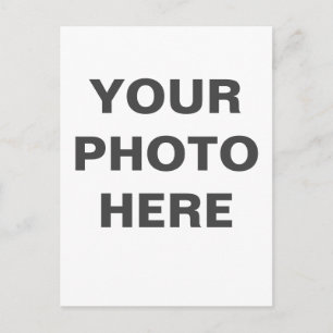 Customizable Photo Postcards