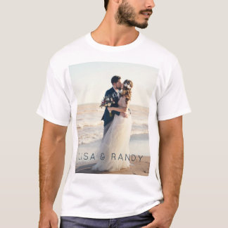 Customizable Photo Print Apparel T-Shirt