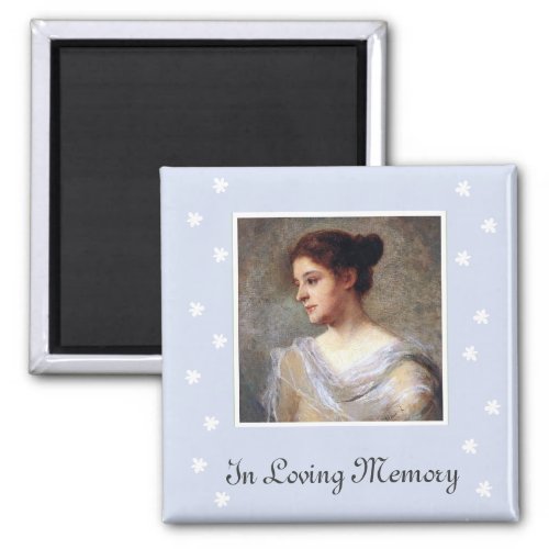 Customizable Photo Remembrance Magnet