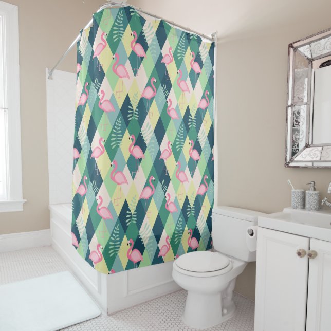 Customizable Photo Shower Curtain (In Situ)