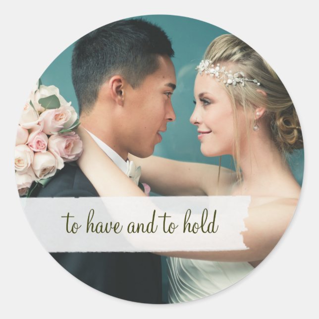 Customizable Photo Sticker (Front)