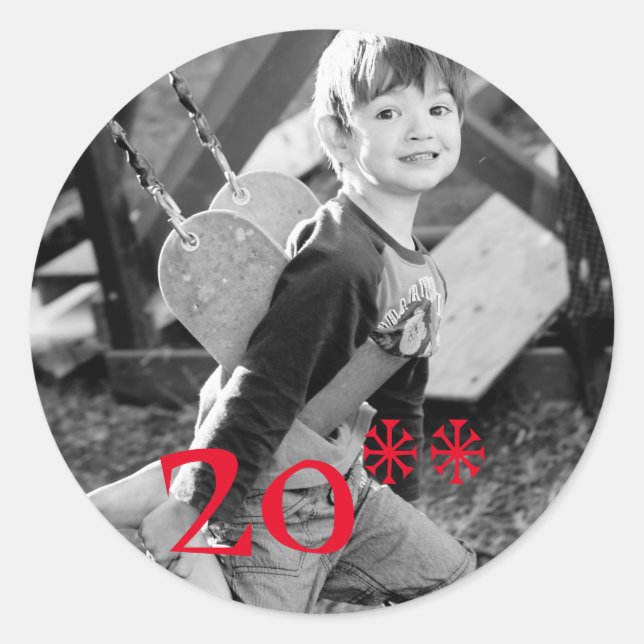 Customizable Photo Stickers (Front)