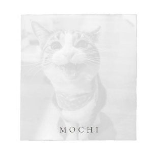 Customizable Photo Template for Pet Photo And Text Notepad