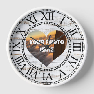 Customizable Photo Wall Clock