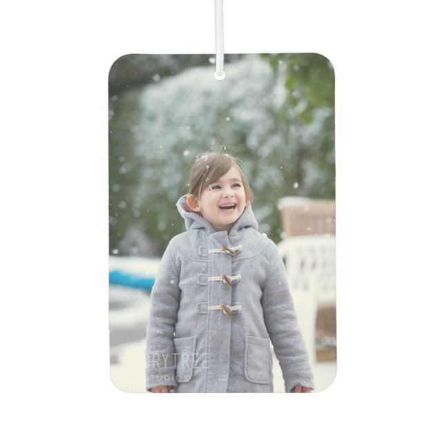 Customizable Photo with Prayer Air Freshener (Front)