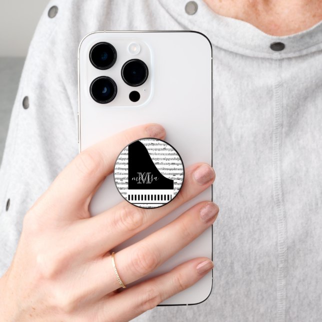 Customizable Piano   PopSocket (Hand)