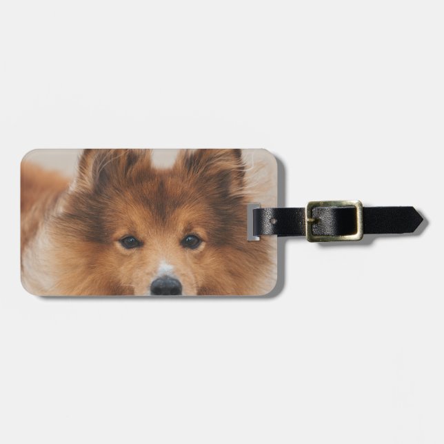 Customizable Picture Luggage Tag (Front Horizontal)