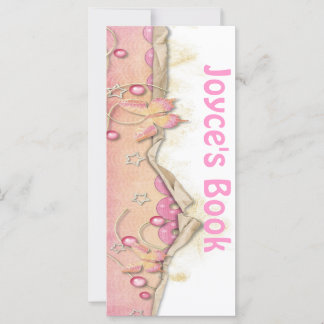 Customizable Pink Butterfly Bookmark Book Mark