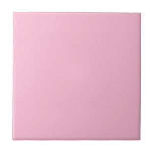 Customizable Pink Ceramic Tile