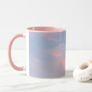 Customizable Pink Clouds Mug