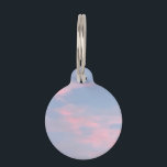 Customizable Pink Clouds Pet ID Tag<br><div class="desc">Customizable Pink Clouds Pet ID tag</div>