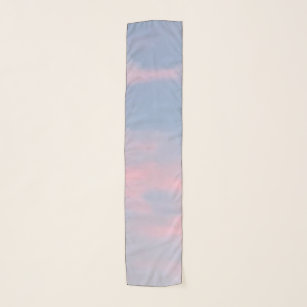Customizable Pink Clouds Scarf