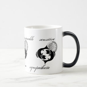Customizable Pisces traits Greek-style Zodiac Color Morph Mug