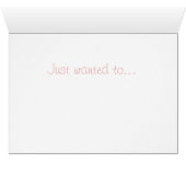 Customizable Ploughshare Tortoise Card (Inside Horizontal (Bottom))