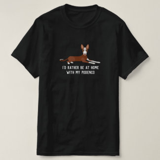 Customizable Podenco Dog Funny  T-Shirt