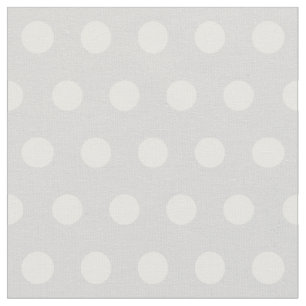 customizable polka dots pattern in light grey fabric