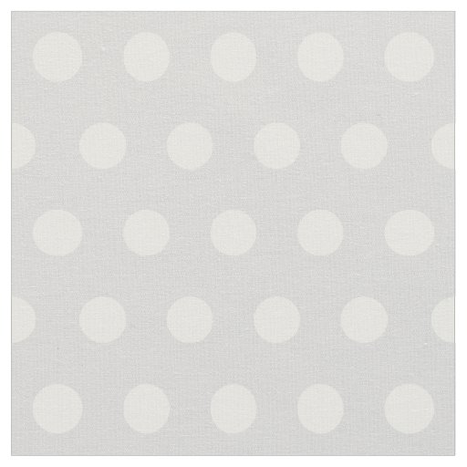customizable polka dots pattern in light grey fabric
