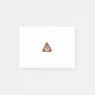 Customizable Poo Emoticon Post-it Notes