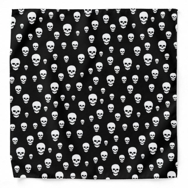 Customizable Pop Skulls Bandana (Front)