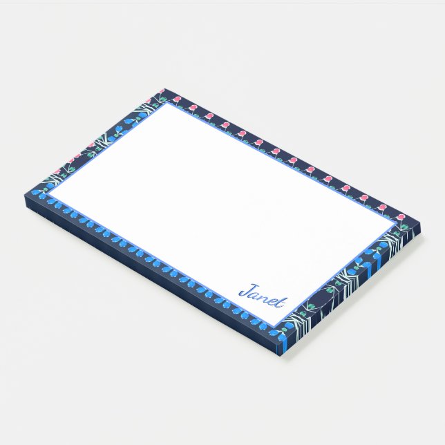 Customizable Post It Note For Janet  or You (Angled)