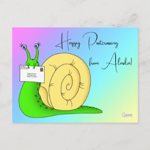 Customizable Postcrossing Snail Mail - Postcard
