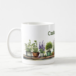 Customizable Potted Herb Garden  Coffee Mug