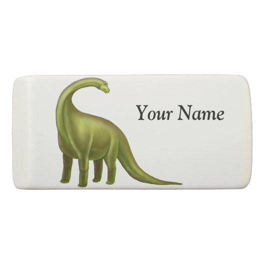 Customizable Prehistoric Dinosaur Eraser (Front)