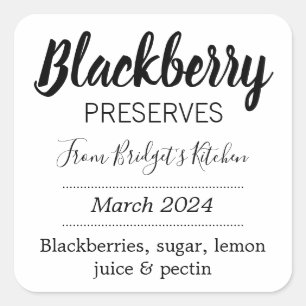 Customizable Preserves BL_03sq Square Sticker