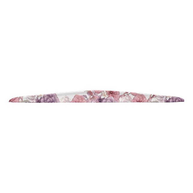 Customizable Pretty Petals Floral Tie Headband (Front)