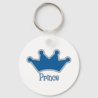 Customizable Prince - Crown Keychain