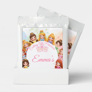 Customizable Princess Girl Birthday Chocolate  Margarita Drink Mix
