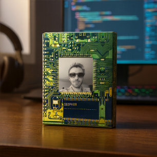 Customizable Printed Circuit - Geek electronic PCB Photo Block