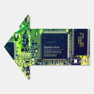 Customizable Printed Circuit - Geek electronic PCB Sign