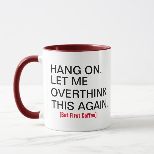 Customizable Productivity Joke Coffee Mug