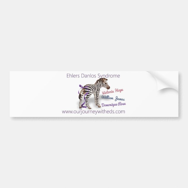 Customizable Products Just for You Bumper Sticker (Front)