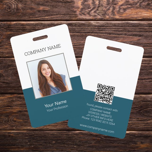 Customizable Professional ID Badge (Creator Uploaded)