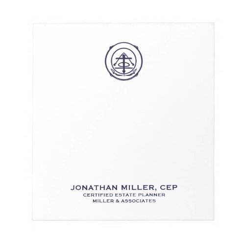 Customizable Professional Logo Branded Notepad