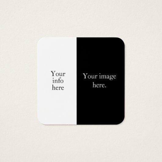 Customizable Profile Card (Back)