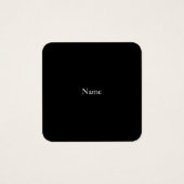 Customizable Profile Card (Front)