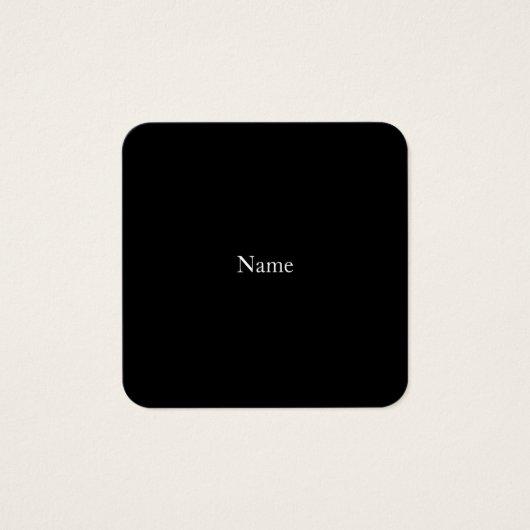 Customizable Profile Card (Front)