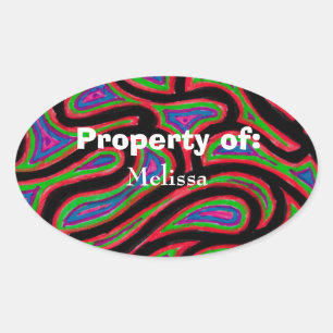 Customizable property of stickers