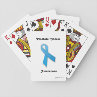 Customizable Prostate Cancer Bicycle Cards