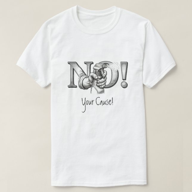 Customizable Protest T-Shirt (Design Front)