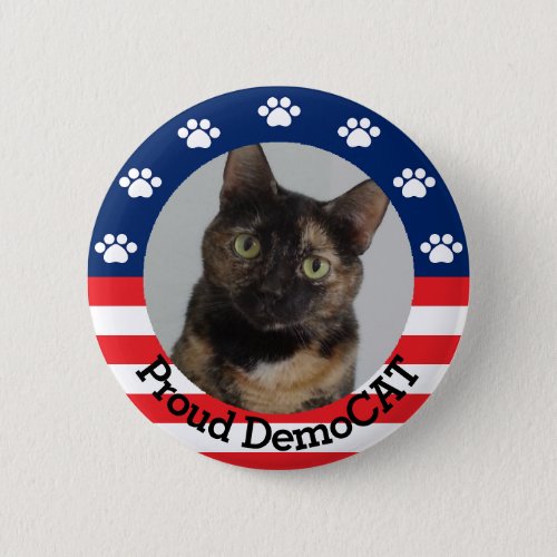 Customizable Proud DemoCAT Button